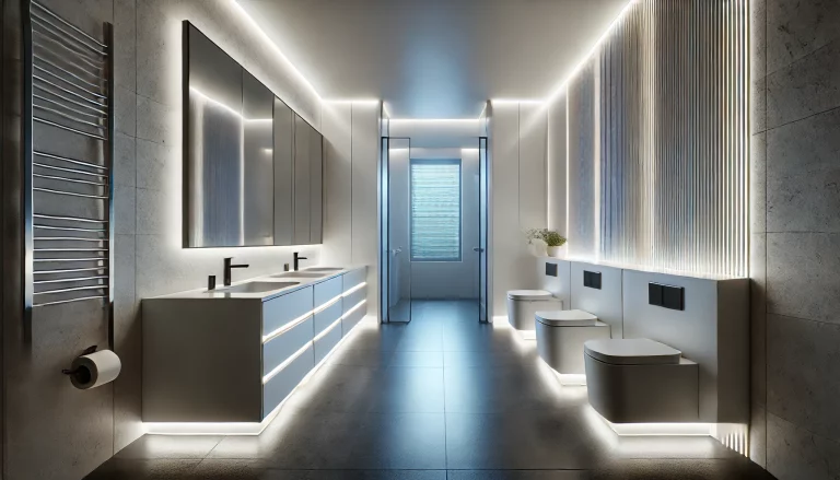 01 - Modern Light Fixture Ideas To Elevate Your Bathroom