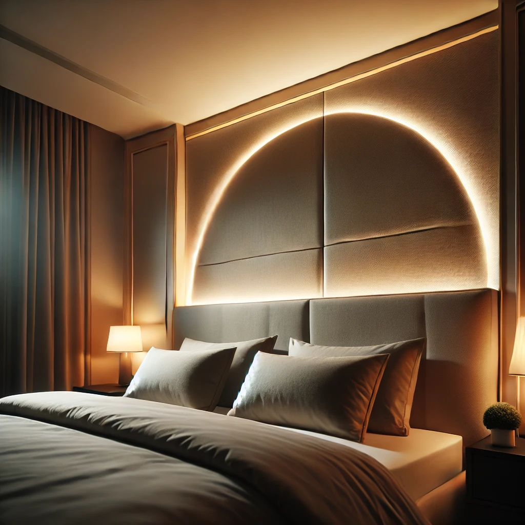 Highlight The Bedroom Headboard With Accent Lighting Ideas - 05