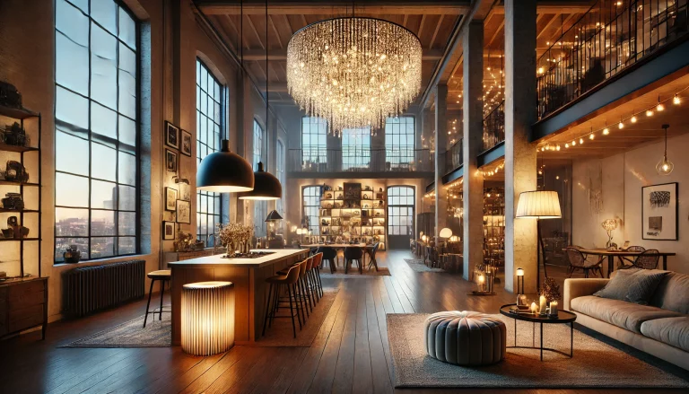 Luxe Light Fixture Ideas For Loft Spaces